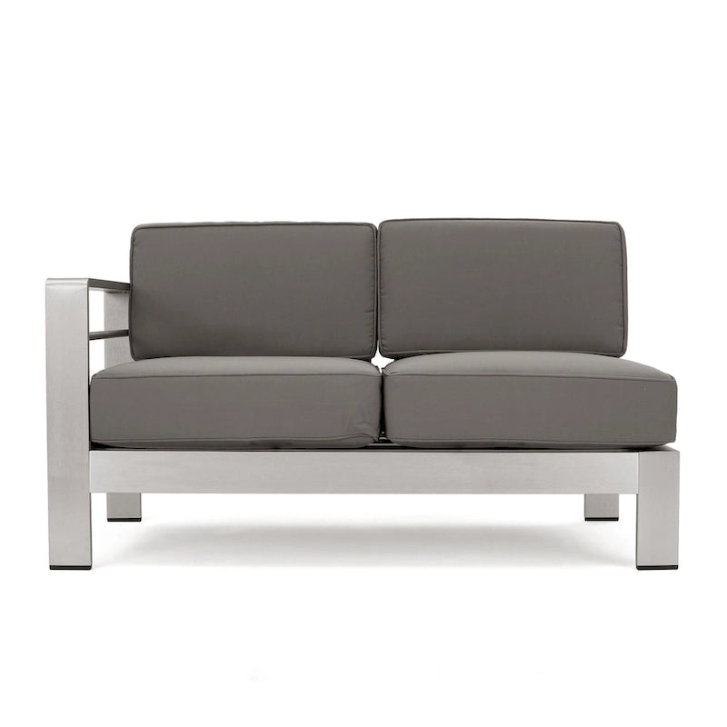 Ensemble de sièges d'extérieur 18 pièces Cape Coral avec coussins par Christopher Knight Home
