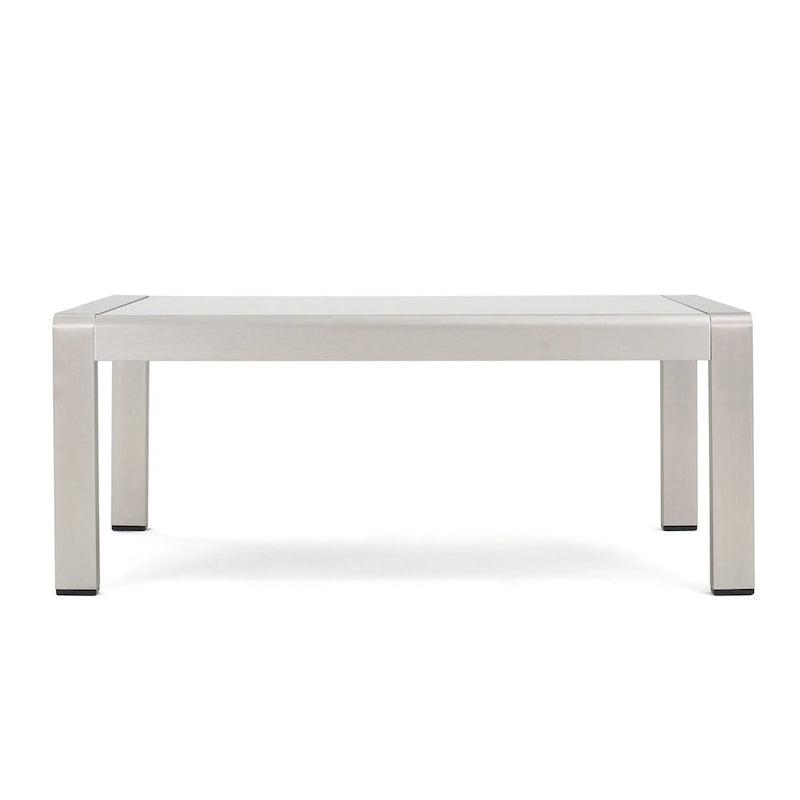 Causeuse et table basse en aluminium Aviara par Christopher Knight Home