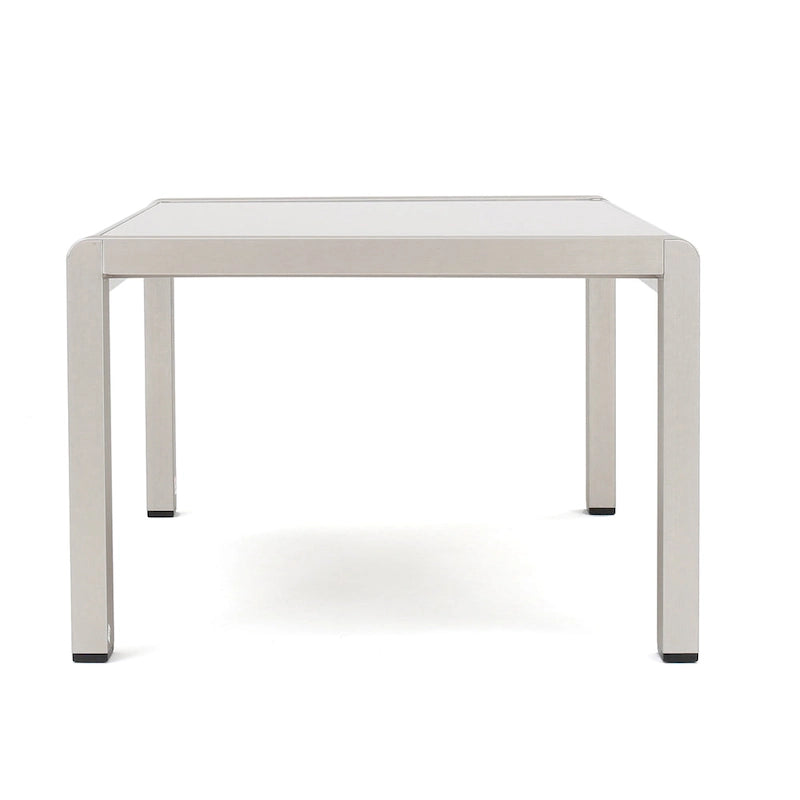 Causeuse et table basse en aluminium Aviara par Christopher Knight Home