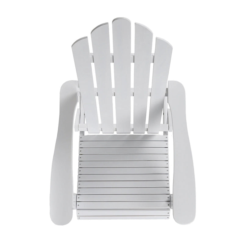 Chaises Adirondack pliantes en bois d'acacia Hollywood Outdoor (lot de 2) par Christopher Knight Home