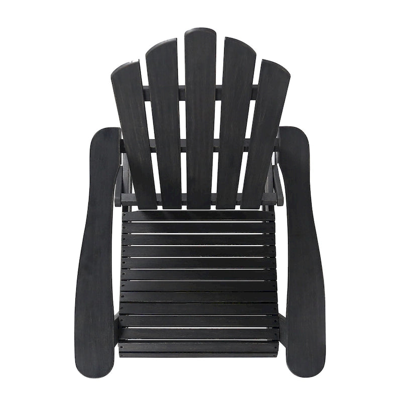 Chaises Adirondack pliantes en bois d'acacia Hollywood Outdoor (lot de 2) par Christopher Knight Home