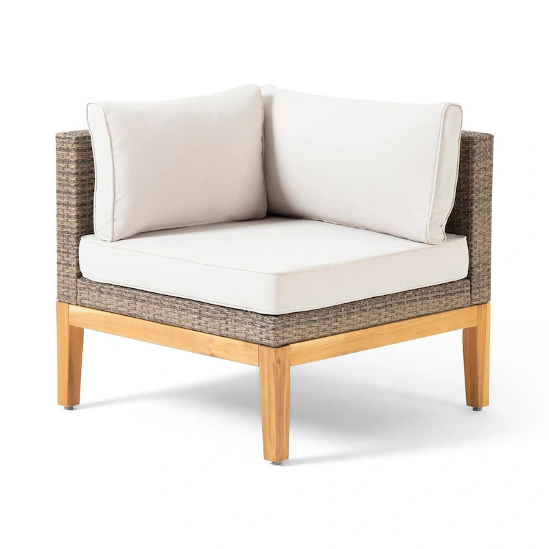 Ensemble de coupe à 5 pièces coussiné Loft Outdoor par Christopher Knight Home
