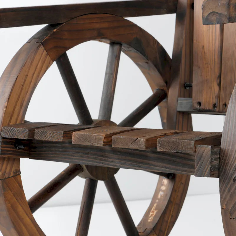 Chaise Adirondack en bois pour l'extérieur