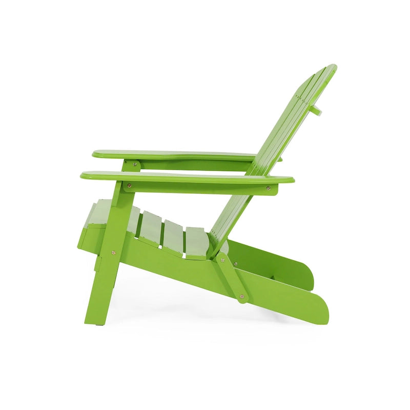 Fauteuil Adirondack d'extérieur en bois d'acacia Malibu par Christopher Knight Home