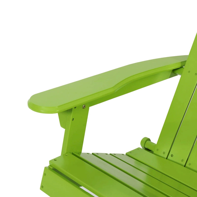 Fauteuil Adirondack d'extérieur en bois d'acacia Malibu par Christopher Knight Home