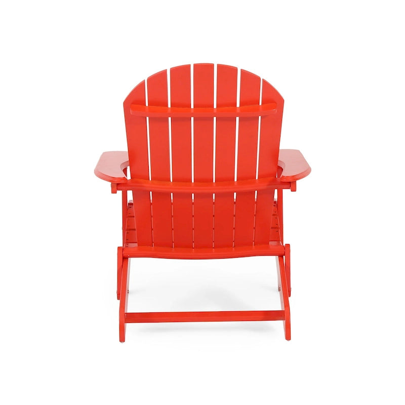 Fauteuil Adirondack d'extérieur en bois d'acacia Malibu par Christopher Knight Home