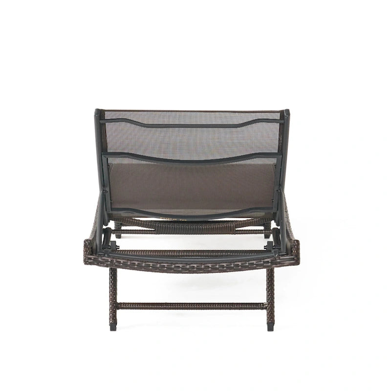 Chaise longue d'extérieur Kauai par Christopher Knight Home