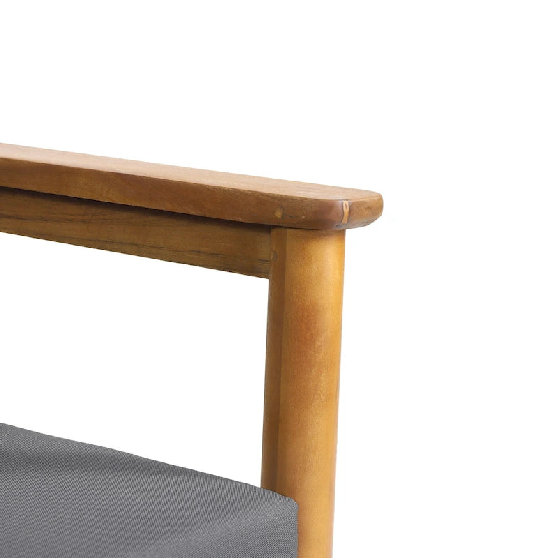 Fauteuil de jardin Magnolia en bois d'acacia avec coussins de Christopher Knight Home