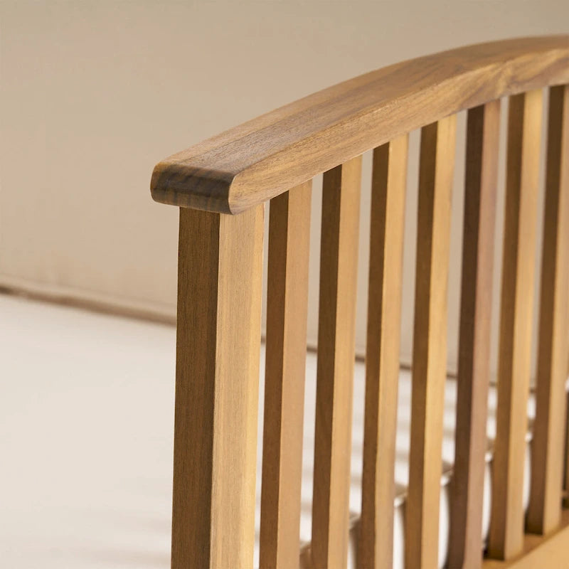 Fauteuils de jardin en bois d'acacia d'extérieur Casa Acacia (lot de 4) par Christopher Knight Home
