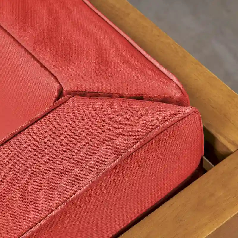 Ensemble de conversation Oana Outdoor de Christopher Knight Home, canapé 5 places et fauteuil de club en acacia