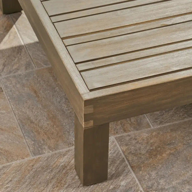 Ensemble de conversation Oana Outdoor de Christopher Knight Home, canapé 5 places et fauteuil de club en acacia