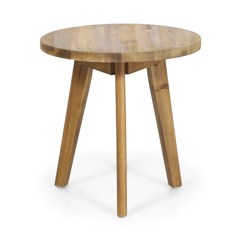 Ensemble de conversation d'extérieur 3 pièces en bois d'acacia McGill par Christopher Knight Home