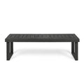 Banc d'extérieur en bois d'acacia Nestor par Christopher Knight Home