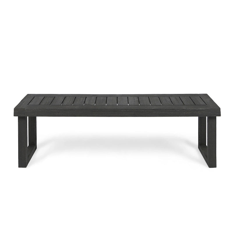 Banc d'extérieur en bois d'acacia Nestor par Christopher Knight Home