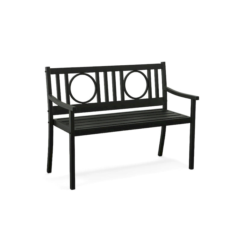 Banc extérieur en métal Nelson