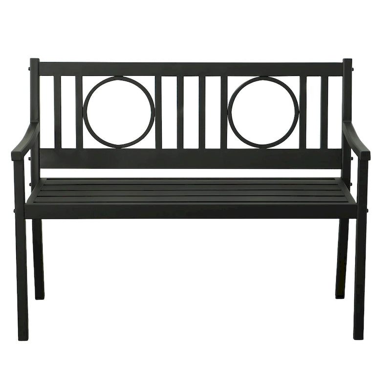 Banc extérieur en métal Nelson