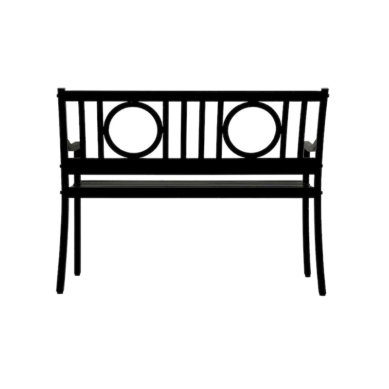 Banc extérieur en métal Nelson