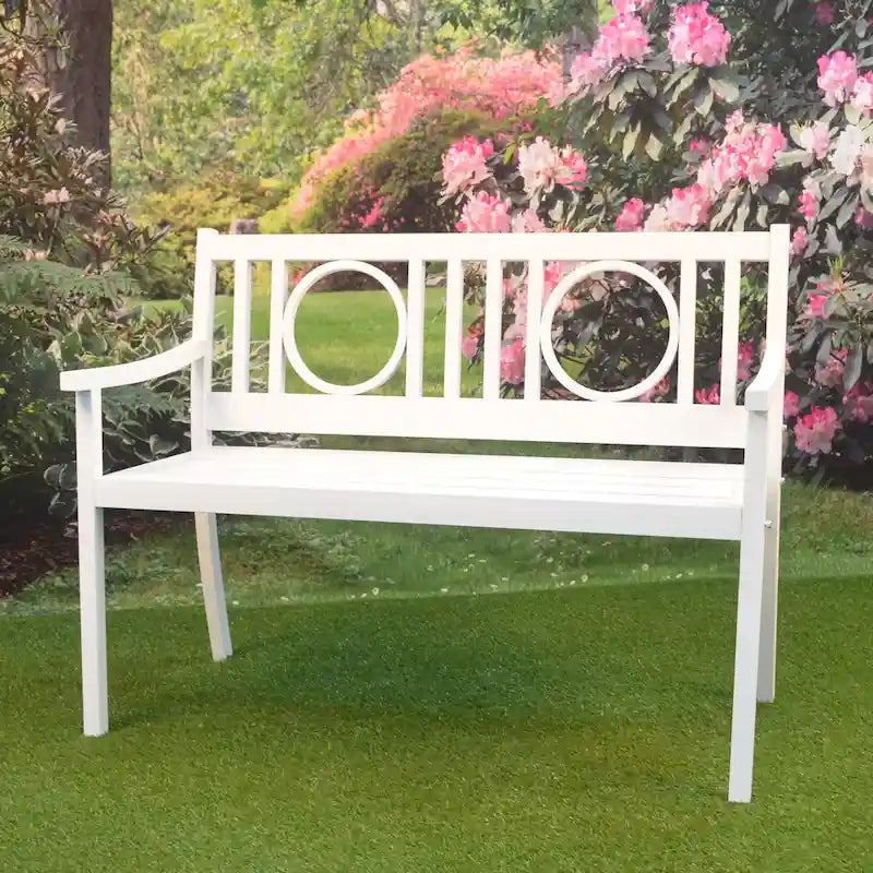 Banc extérieur en métal Nelson