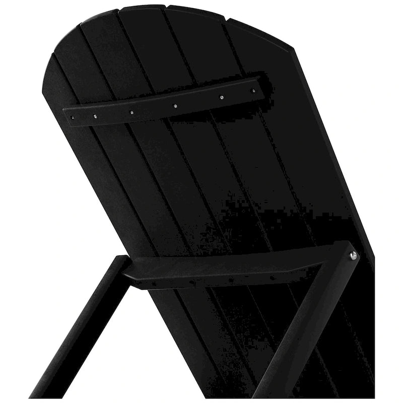 Polytrends Altura Chaise longue inclinable sans accoudoirs en polyéthylène écologique toutes saisons (Lot de 2)