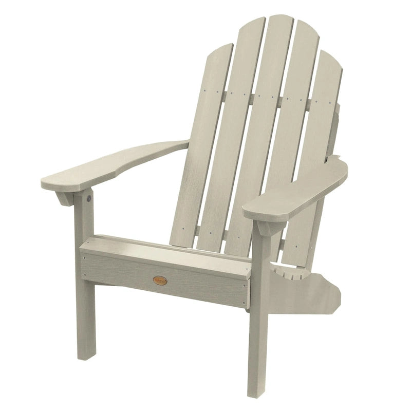 Ensemble de 3 pièces chaises Adirondack extérieures et table d'appoint pliante
