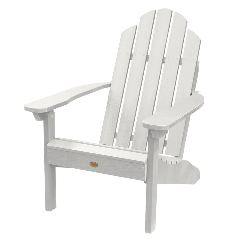 Ensemble de 3 pièces chaises Adirondack extérieures et table d'appoint pliante