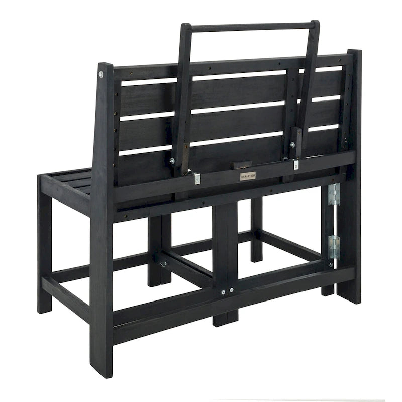 SAFAVIEH Banc Amina Transformer d'extérieur - 63Wx20Dx32H
