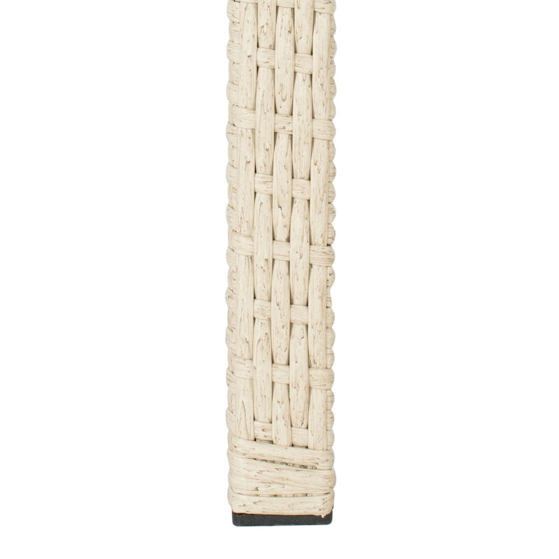 SAFAVIEH Alie Ensemble de salon 4 pièces en osier d'extérieur - 51 l x 30 P x 30 H
