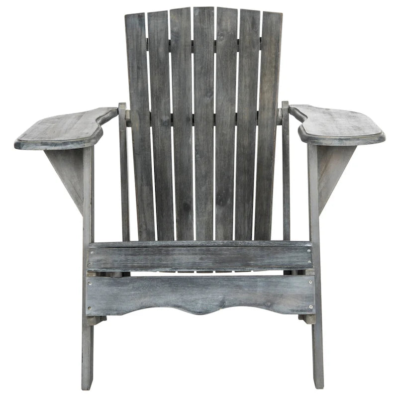 Chaise Adirondack d'extérieur SAFAVIEH en bois d'acacia – 34 larg. x 33 prof. x 37 haut.