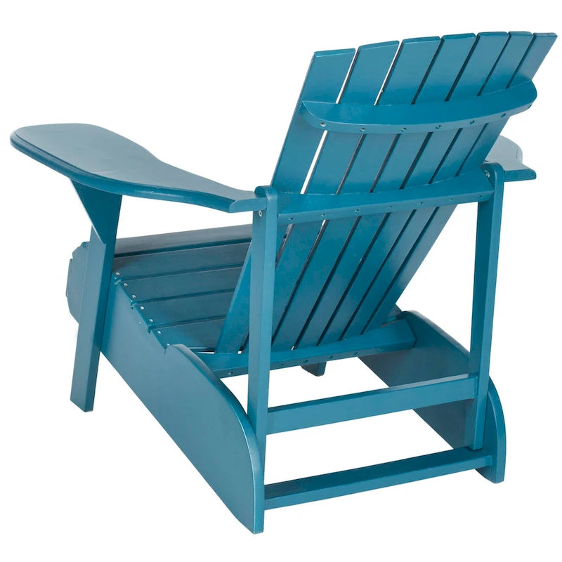Chaise Adirondack d'extérieur SAFAVIEH en bois d'acacia – 34 larg. x 33 prof. x 37 haut.