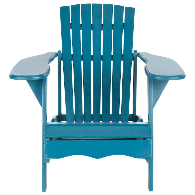 Chaise Adirondack d'extérieur SAFAVIEH en bois d'acacia – 34 larg. x 33 prof. x 37 haut.
