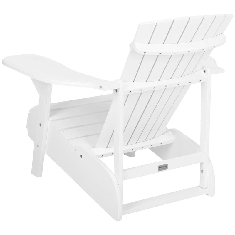 Chaise Adirondack d'extérieur SAFAVIEH en bois d'acacia – 34 larg. x 33 prof. x 37 haut.