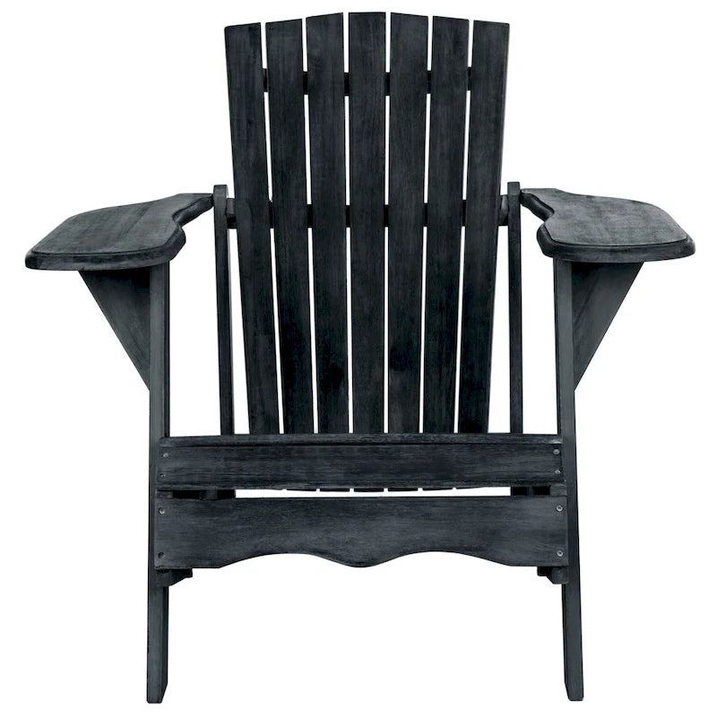 Chaise Adirondack d'extérieur SAFAVIEH en bois d'acacia – 34 larg. x 33 prof. x 37 haut.