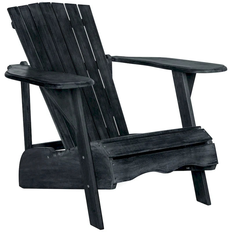 Chaise Adirondack d'extérieur SAFAVIEH en bois d'acacia – 34 larg. x 33 prof. x 37 haut.
