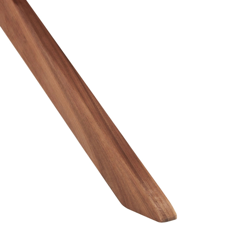 Banc pliant d'extérieur en bois massif SAFAVIEH Cimen - 45Wx30Dx30H