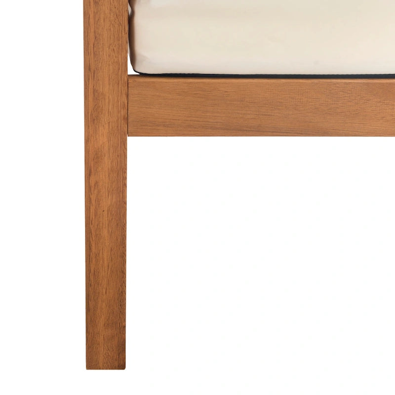 SAFAVIEH Ensemble de 4 pièces Yoselin d'extérieur avec coussin décoratif – 51 la. x 26 prof. x 26 h (po)