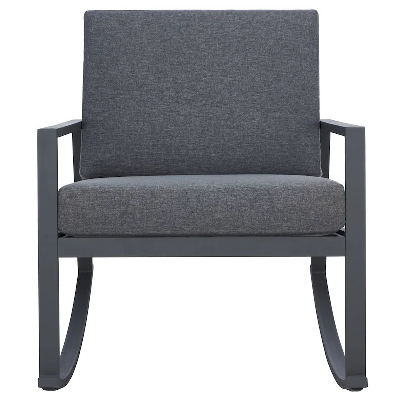 SAFAVIEH Rocking Chair d'extérieur Janetta - 37L x 29P x 26H