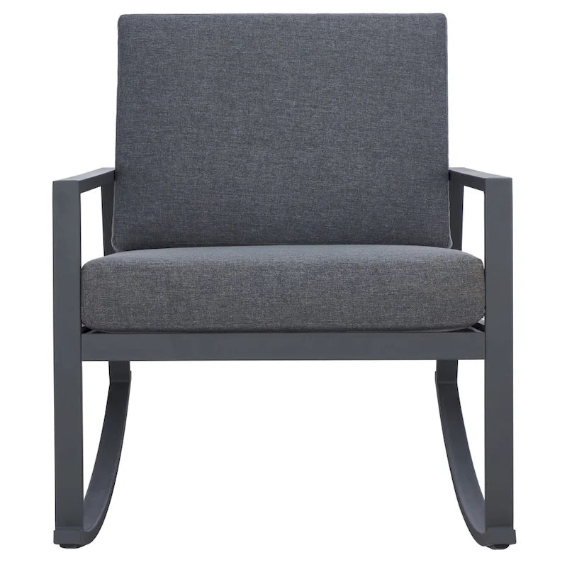 SAFAVIEH Rocking Chair d'extérieur Janetta - 37L x 29P x 26H