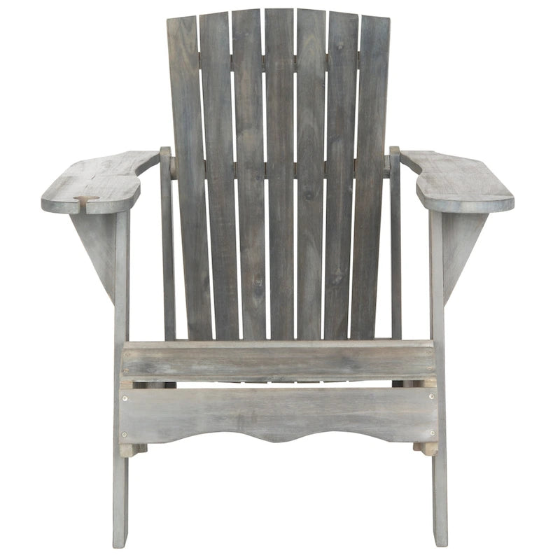 Chaise Adirondack Filipina en bois d'acacia SAFAVIEH Outdoor - 30W x 32D x 37H