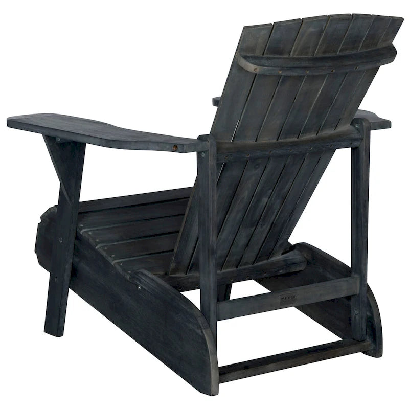Chaise Adirondack Filipina en bois d'acacia SAFAVIEH Outdoor - 30W x 32D x 37H