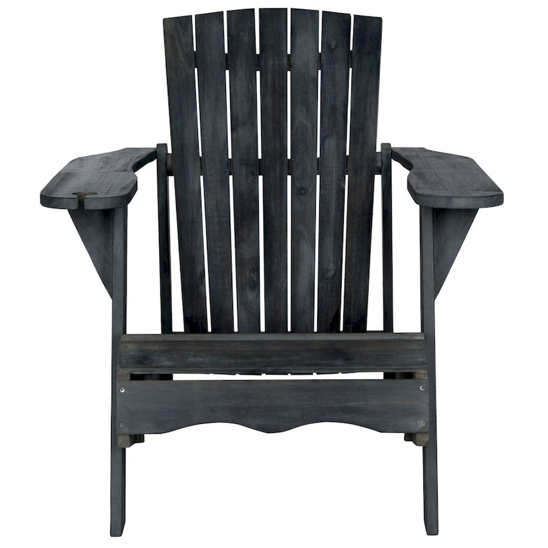 Chaise Adirondack Filipina en bois d'acacia SAFAVIEH Outdoor - 30W x 32D x 37H