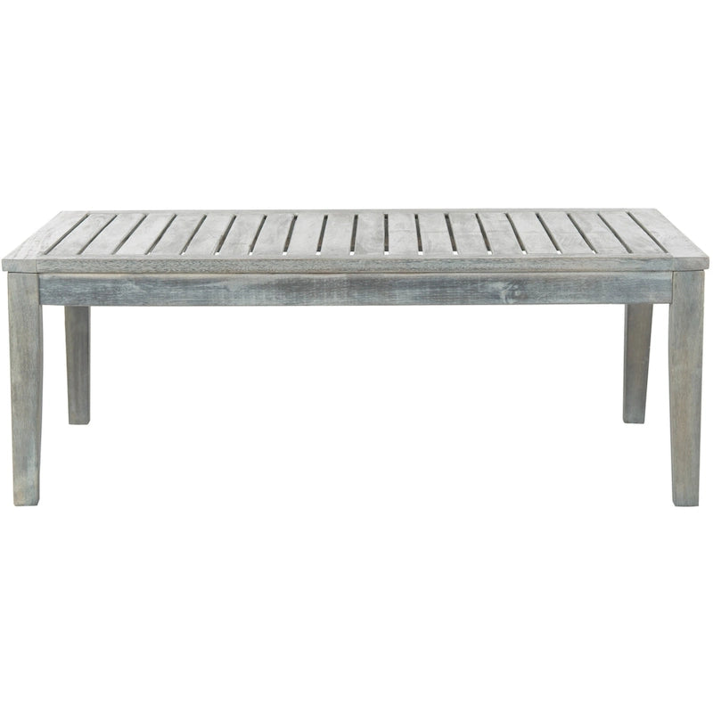 SAFAVIEH Arely Ensemble de patio 4 pièces en bois d'acacia - 48 L x 32 P x 25 H