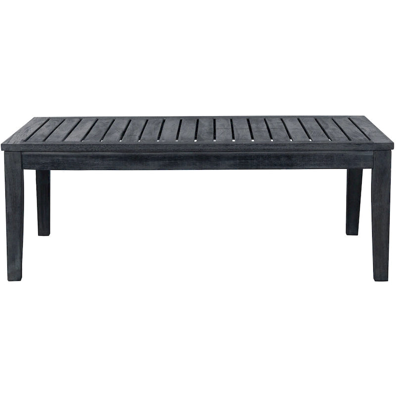 SAFAVIEH Arely Ensemble de patio 4 pièces en bois d'acacia - 48 L x 32 P x 25 H