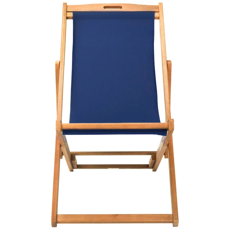 SAFAVIEH Chaise Pliante d'Extérieur Natalya (Lot de 2) - 61L x 86P x 104H