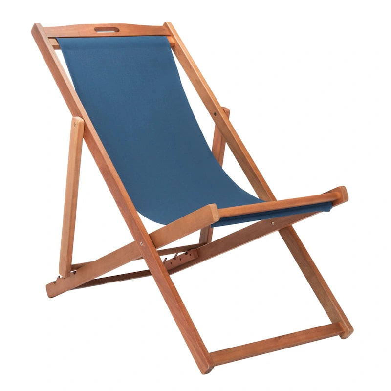 SAFAVIEH Chaise Pliante d'Extérieur Natalya (Lot de 2) - 61L x 86P x 104H