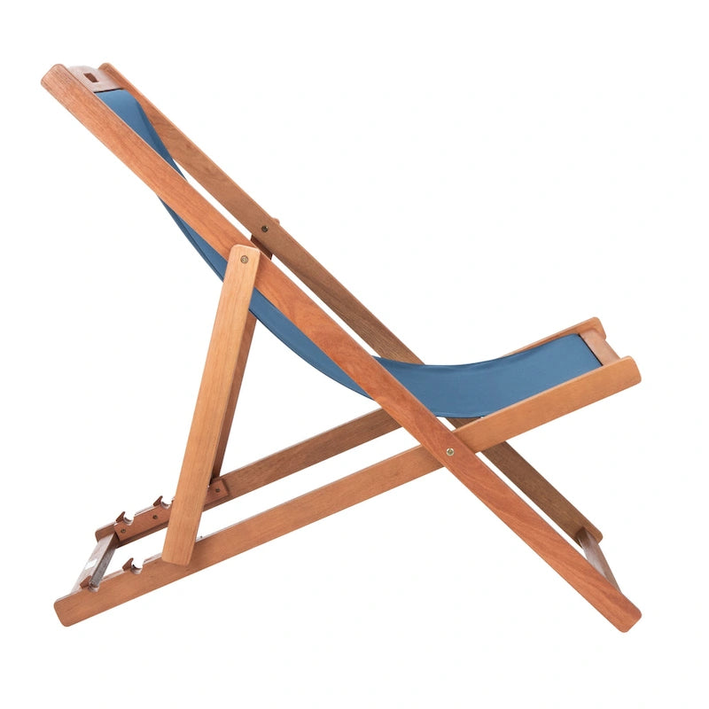 SAFAVIEH Chaise Pliante d'Extérieur Natalya (Lot de 2) - 61L x 86P x 104H