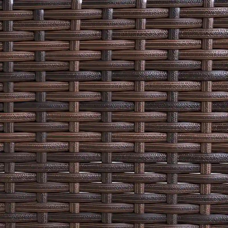 Ensemble de canapé d'angle en osier 8 places Santa Rosa par Christopher Knight Home
