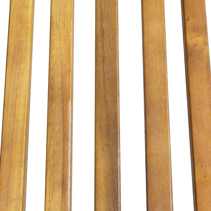 Chaise longue d'extérieur en bois réglable Nadine par Christopher Knight Home