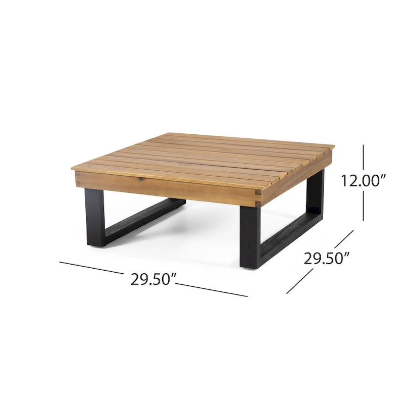 Sectionnel d'extérieur 4 pièces Sebastian Modern de Christopher Knight Home