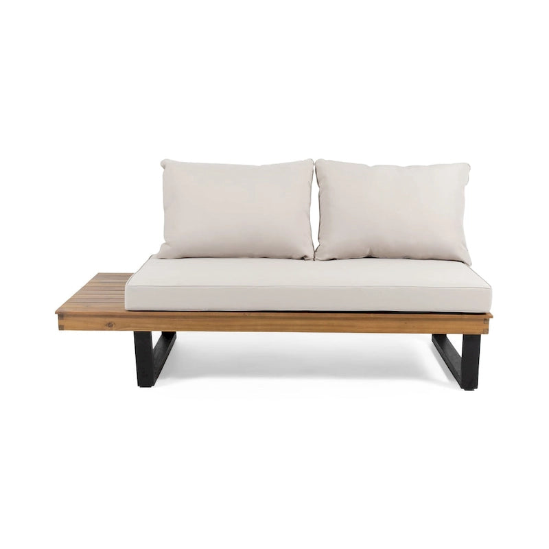 Sectionnel d'extérieur 4 pièces Sebastian Modern de Christopher Knight Home