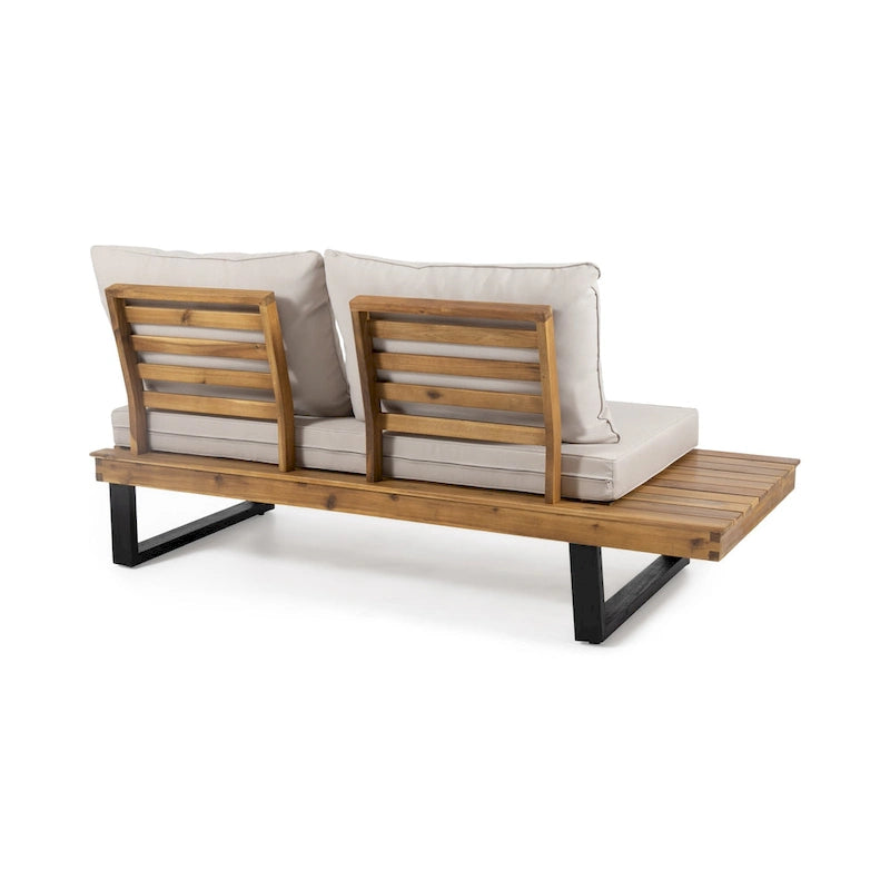 Sectionnel d'extérieur 4 pièces Sebastian Modern de Christopher Knight Home